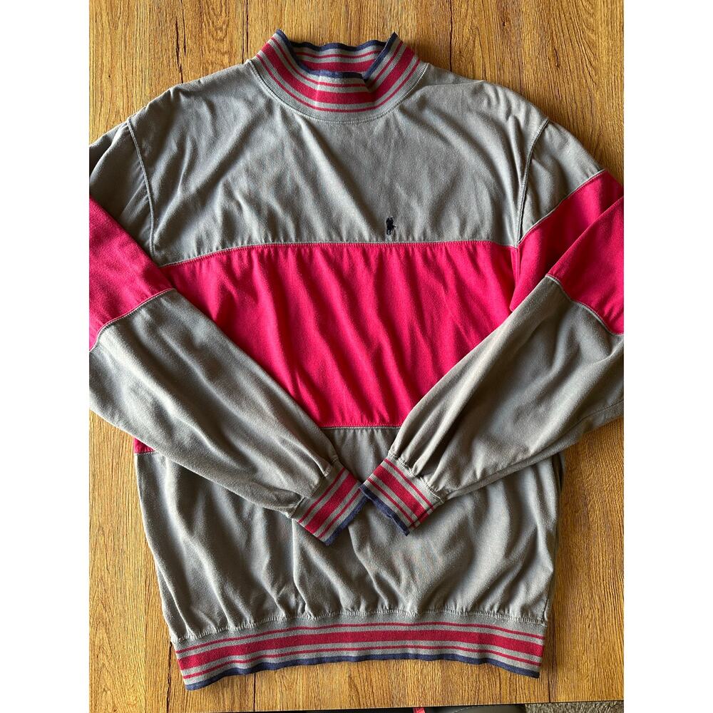 Ivanhoe Vintage Striped Long Sleeve Men's Large